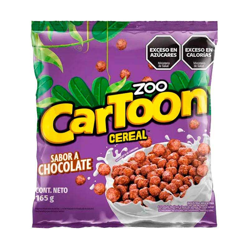 CEREAL ZOO CARTON CHOCOLATE 165 Grs
