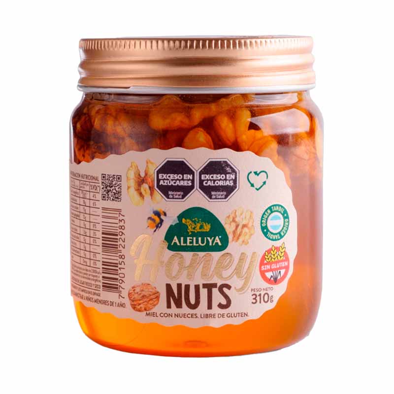 MIEL ALELUYA C/NUECES 310 Grs