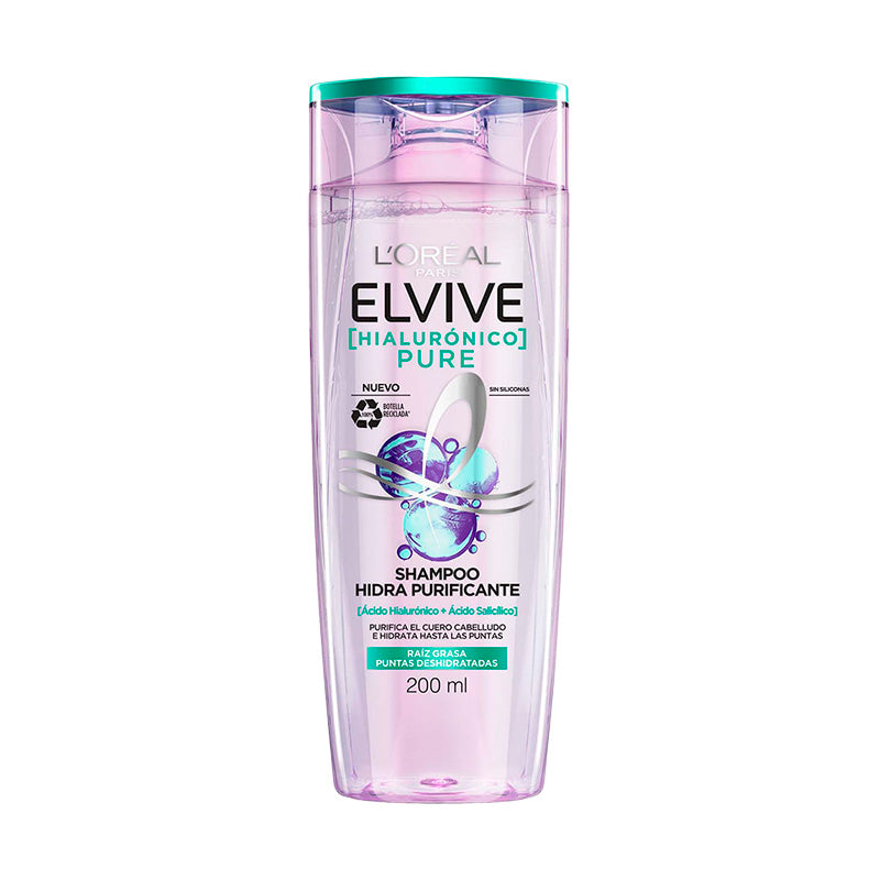 SHAMPOO ELVIVE HA PURE 200 ml.