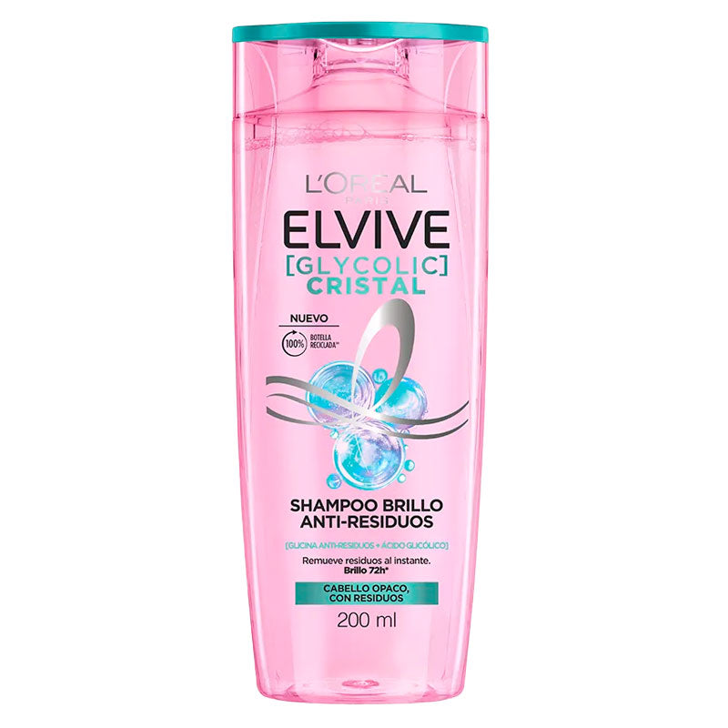 SHAMPOO ELVIVE GLIC.CRISTAL 200 ml.