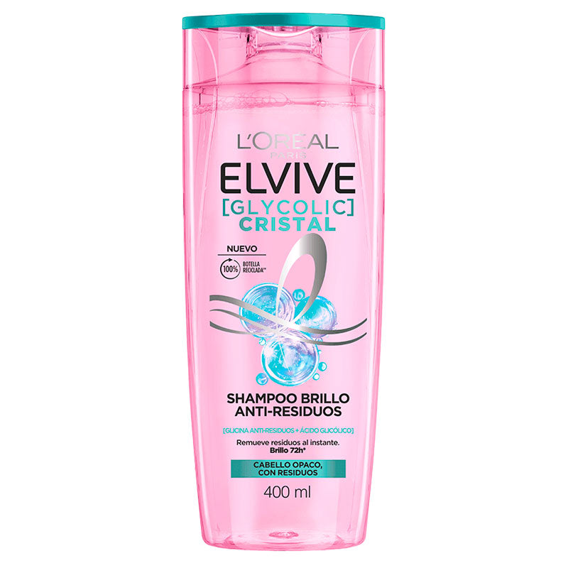 SHAMPOO ELVIVE GLYC.CRISTAL 400 ml.