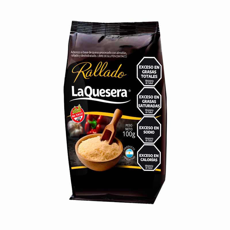 QUESO RALLADO LA QUESERA 100 Grs