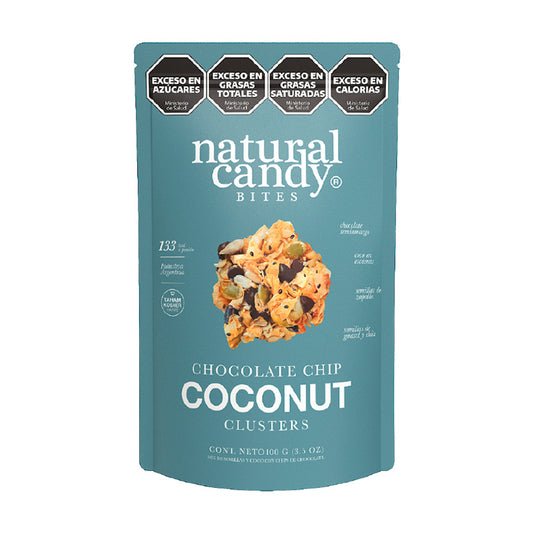 COCONUT NATURAL CANDY CHOCOLATE CHIPS 100 Grs