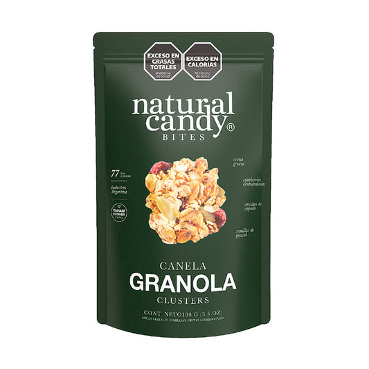 COCONUT NATURAL CANDY CANELA Y GRANOLA 100 Grs