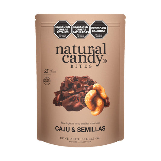CLUSTERS NATURAL CANDY CAJU Y SEMILLAS 100 Grs