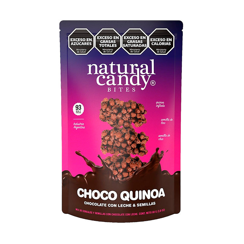 QUINOA NATURAL CANDY CHOCOLATE C/LECHE 80 Grs