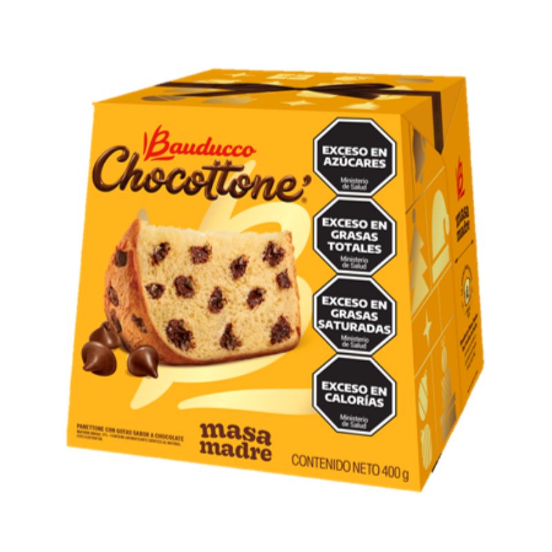 PANETTONE BAUDUCCO C/CHIPS 400 Grs