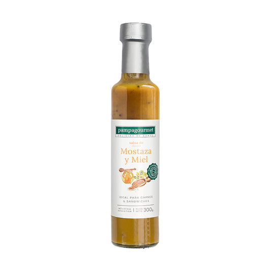 MOSTAZA PAMPA GOURMET C/MIEL 300 Grs