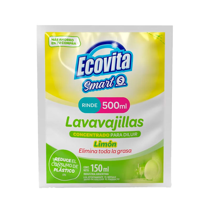 LAVAVAJILLA ECOVITA SMART LIMON 150 ml.