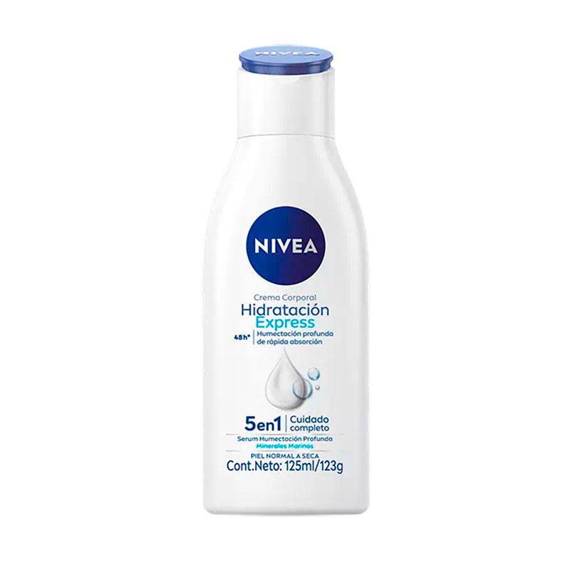 CREMA CORPORAL NIVEA Hid/Express 125 ml.