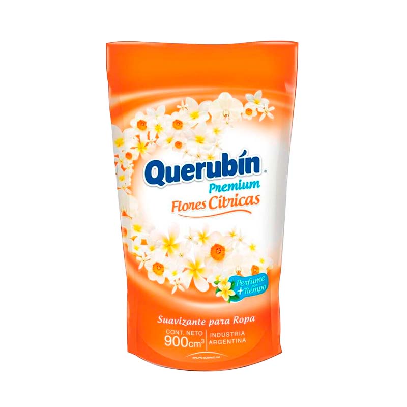 SUAVIZANTE QUERUBIN FLORES CITRICAS 900