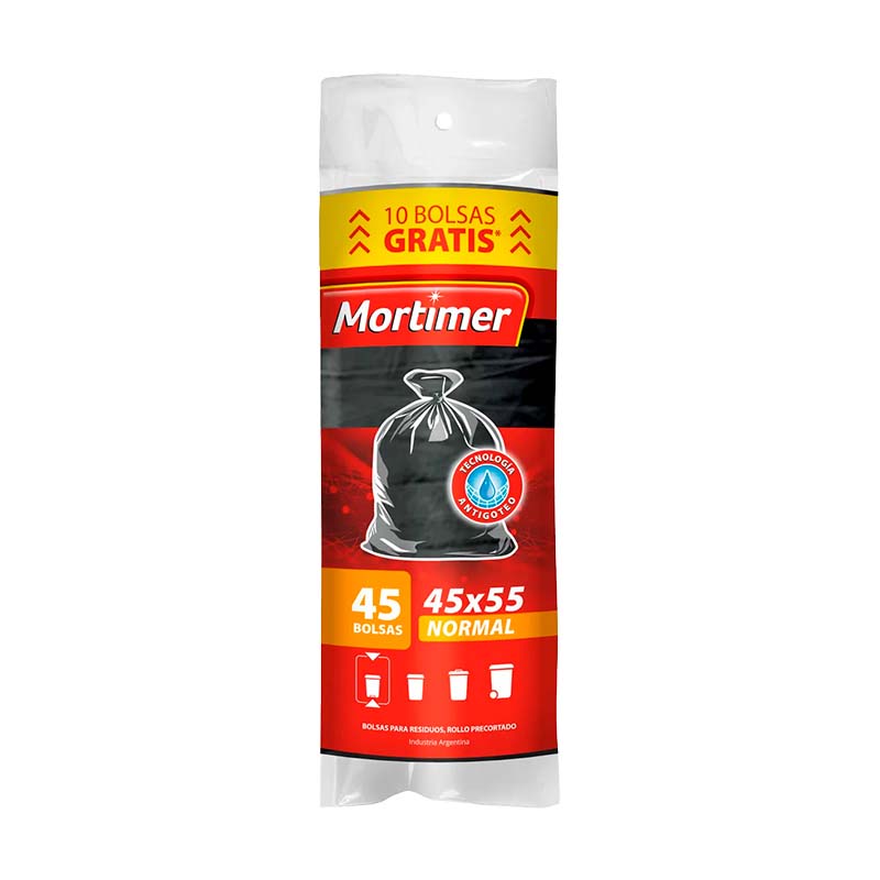 BOLSA RESIDUO MORTIMER 45x55 45 Un.
