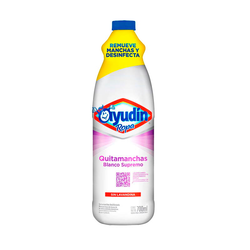 QUITAMANCHAS AYUDIN BLANCO 700 CC.