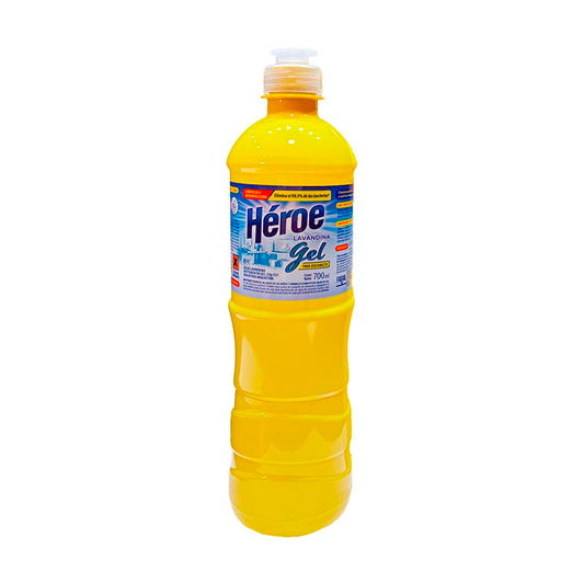 LAVANDINA HEROE EN GEL 700 CC.