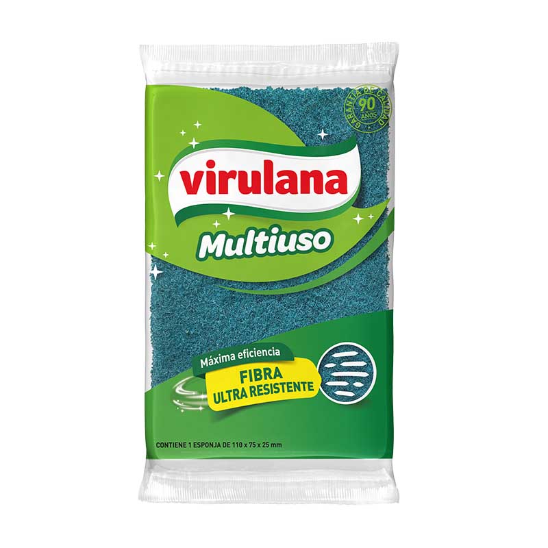 ESPONJA VIRULANA MULTIUSO 96 Un.