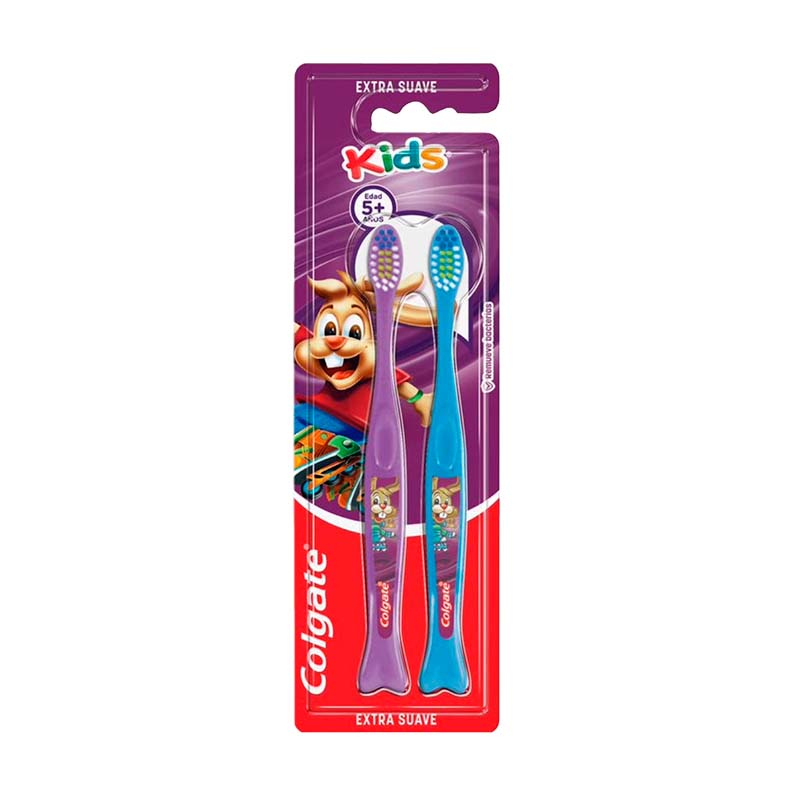CEPILLO COLGATE KIDS +5 2 Un.