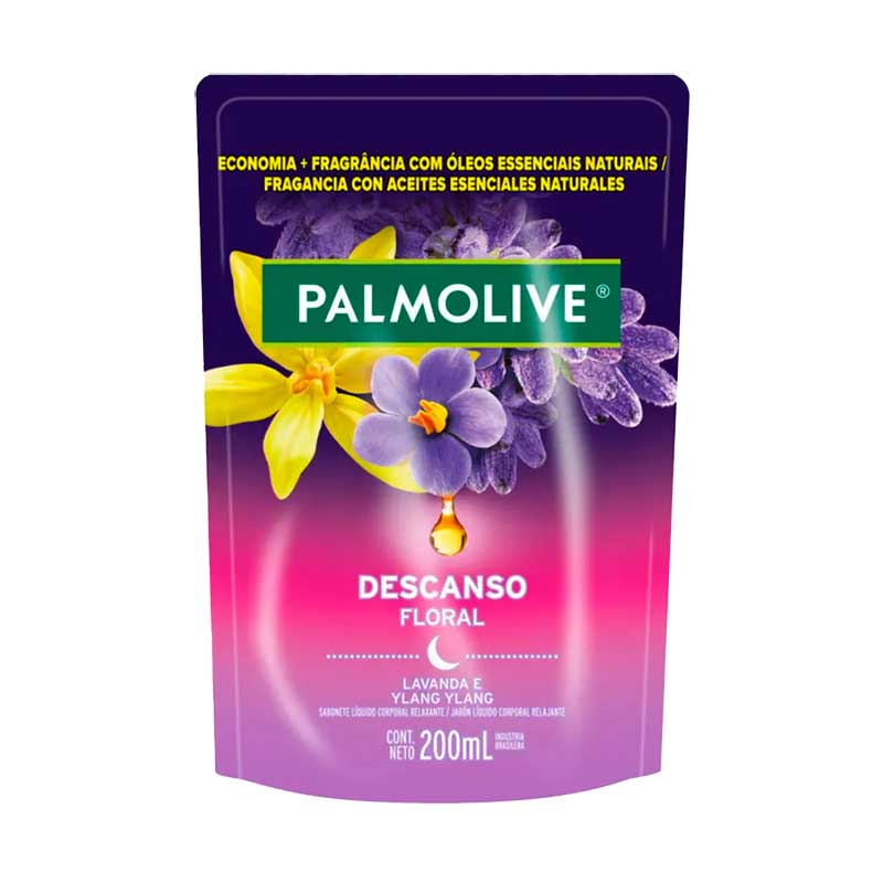 JABON LIQ. PALMOLIVE FLORAL 200 ml.