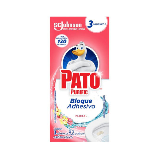 BLOQUE ADHES. PATO FLORAL 3 Un.
