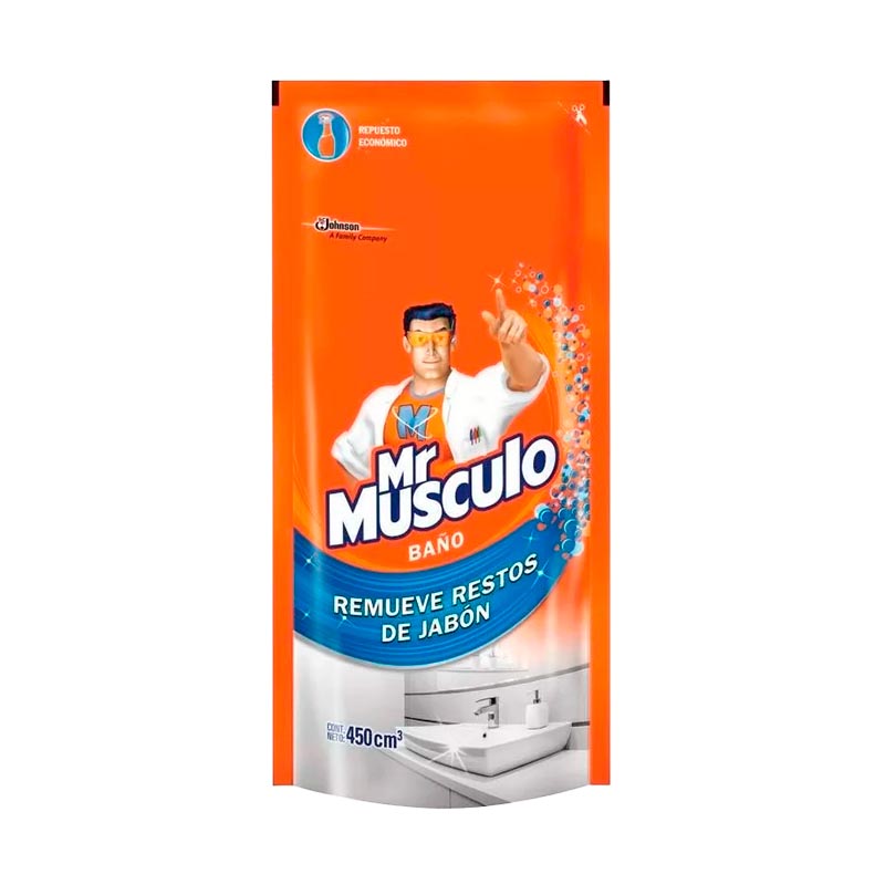 LIMPIADOR MR.MUSCULO Ba�o 450 CC.