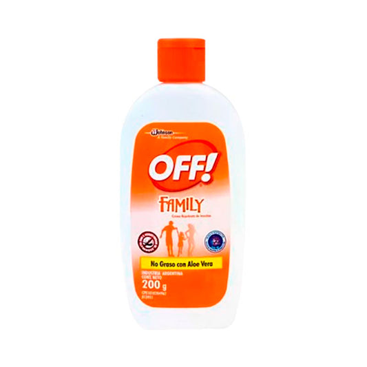 REPELENTE CREMA OFF FAMILY 200 Grs