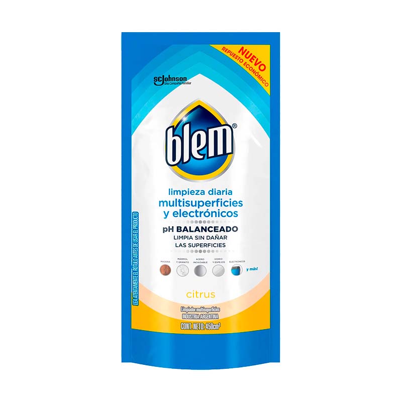 LUSTRAMUEBLES BLEM CITRUS D/P 450 ml.
