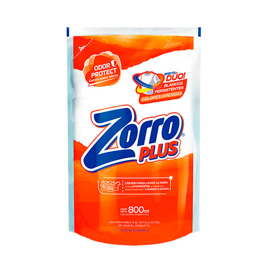 JABON LIQ. ZORRO CLAS.D/P 800 CC.