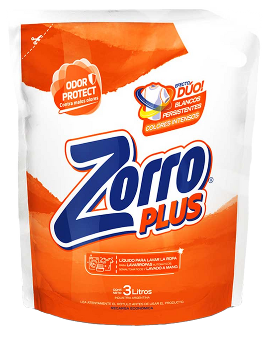 JABON LIQ. ZORRO CLAS.D/P 3 Lt.