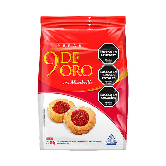 PEPAS 9 de ORO MEMBRILLO 350 Grs