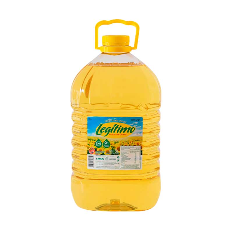 ACEITE LEGITIMO GIRASOL 5 Lt.