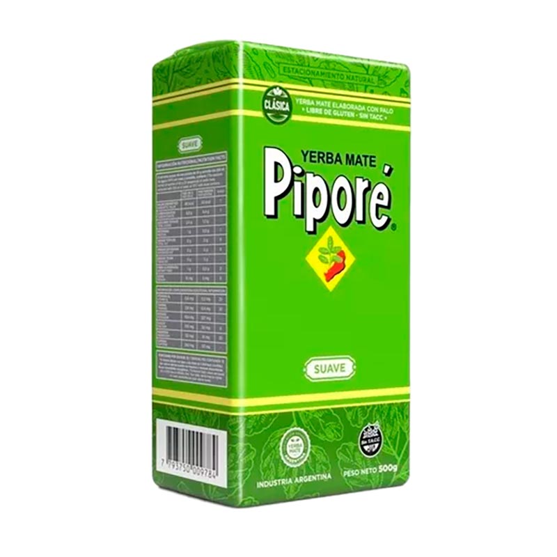 YERBA PIPORE SUAVE 500 Grs