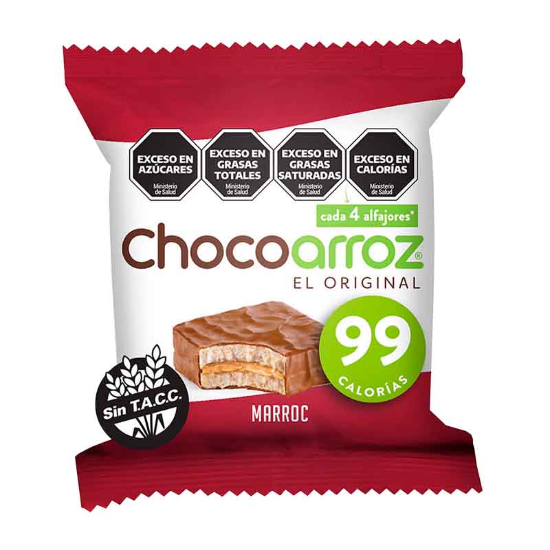 ALFAJOR CHOCOARROZ Marroc 22 Grs