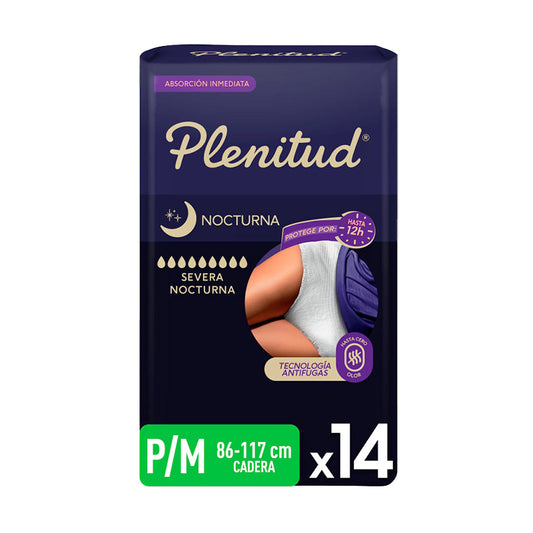 PA�AL ADULTO PLENITUD NOCTURNA P/M 14 Un.