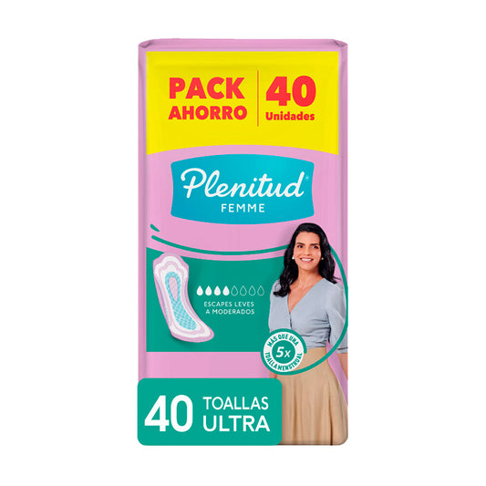 TOA.INCON. PLENITUD ULTRA 40 Un.