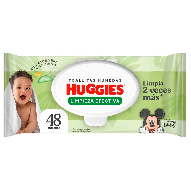 T.HUMEDAS HUGGIES LIMP.EFEC 48 Un.