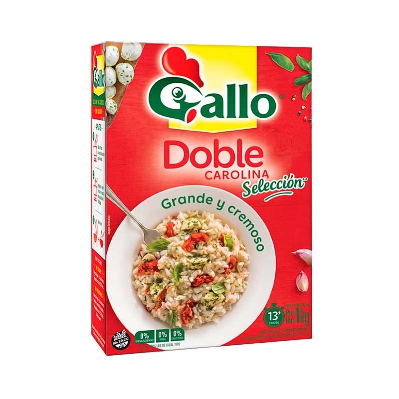 ARROZ GALLO DOBLE 1 Kgs
