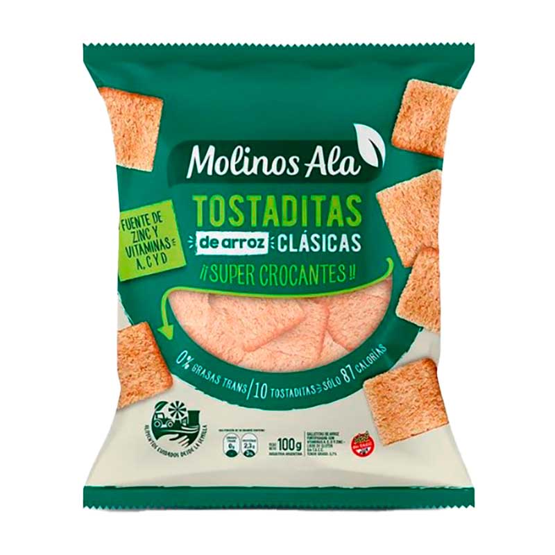 TOSTADITA ALA CLASICA 100 Grs