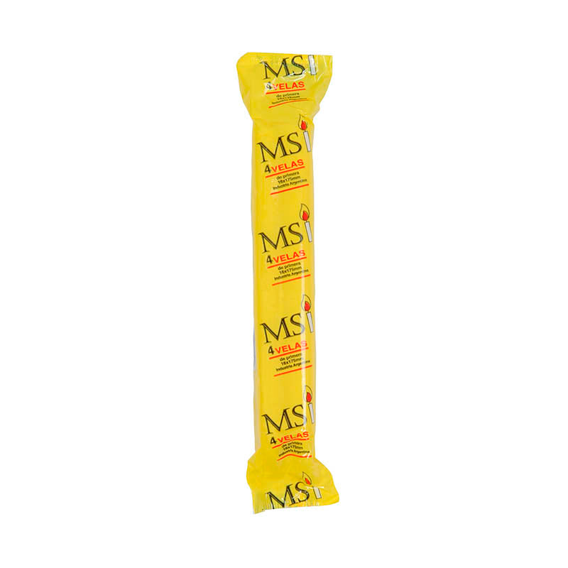 VELA MS 15X185MM 4 Un.