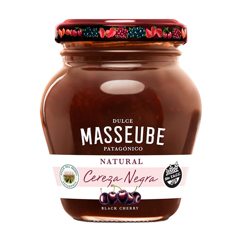MERM. MASSEUBE CEREZA NEGRA 350 Grs