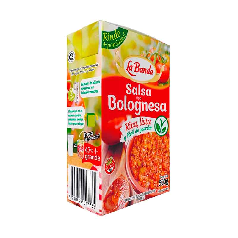 SALSA LA BANDA BOLOGNESA 500 Grs