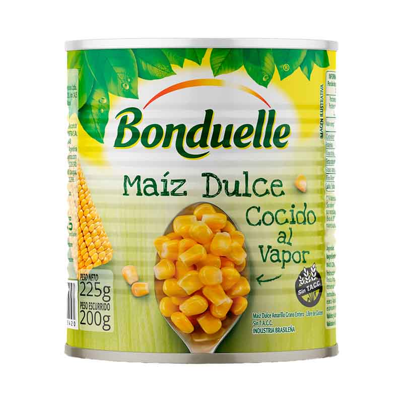 CHOCLO GR.AMAR BONDUELLE LATA 225 Grs