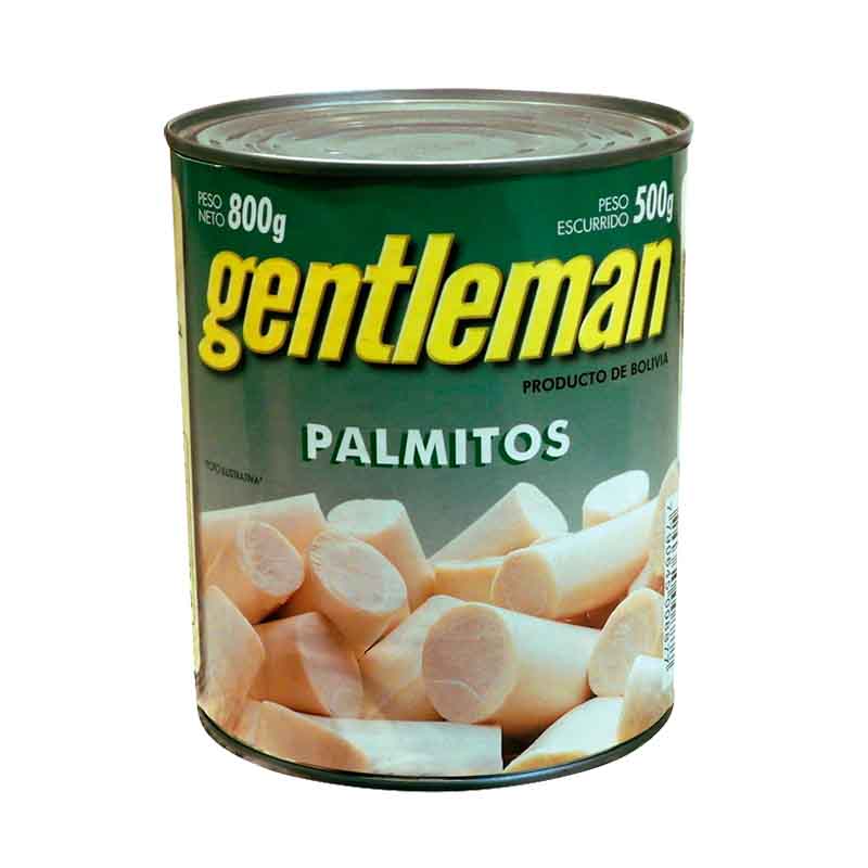 PALMITO GENTELMAN ENTERO 800 Grs