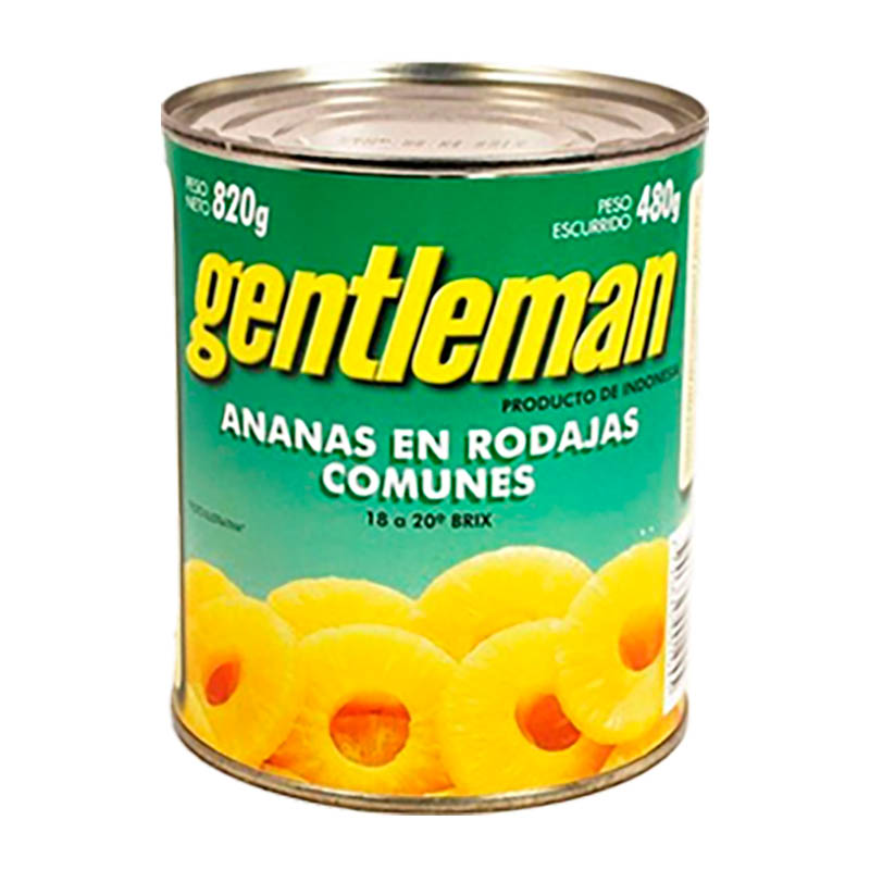 ANANA GENTLEMAN EN RODAJAS 820 Grs