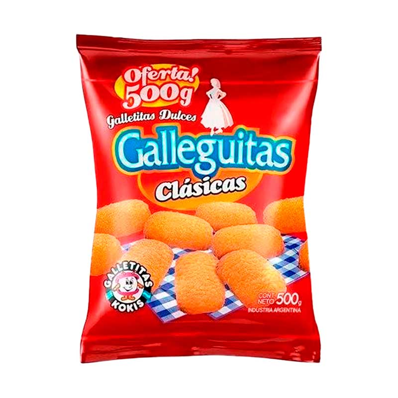 GALLETITA KOKIS GALLEGUITA 500 Grs