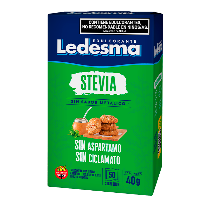 EDULCORANTE LEDESMA STEVIA 50 Un.