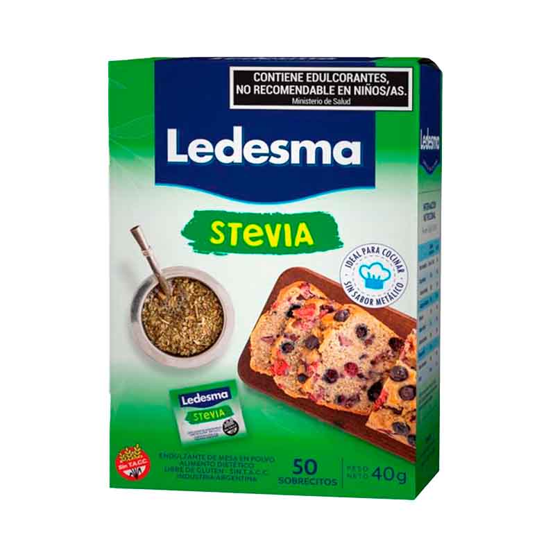 EDULCORANTE LEDESMA STEVIA 50 Un.