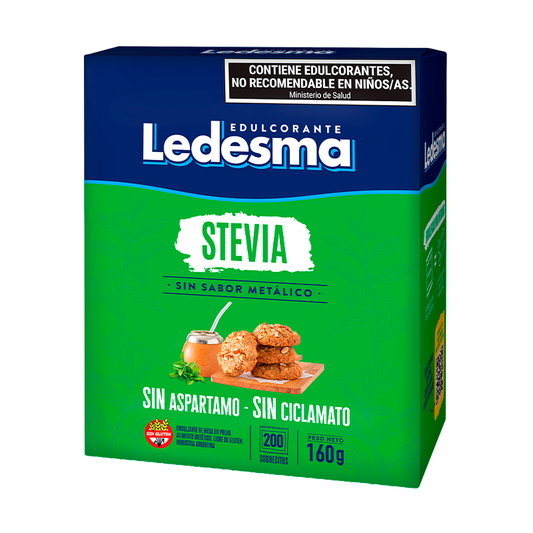 EDULCORANTE LEDESMA STEVIA 200 Un.