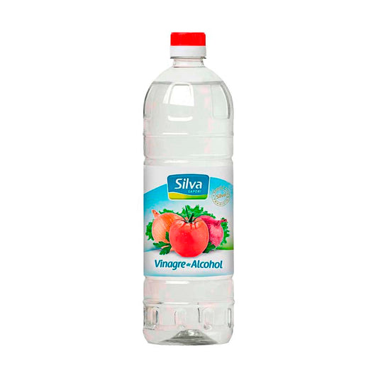 VINAGRE SILVA ALCOHOL 960 CC.