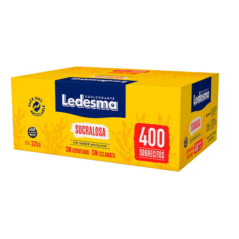 EDULCORANTE LEDESMA SUCRA 400 Un.