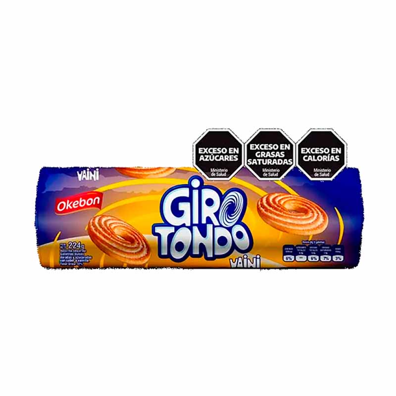 GALLETITA OKEBON Girotondo Vainilla 224 Grs