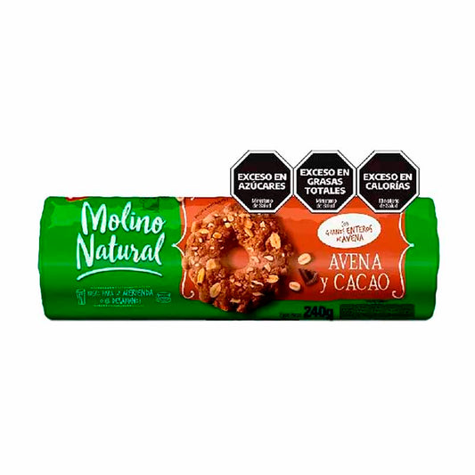 GALLETITA M.NATURAL AVE/CACAO 255 Grs